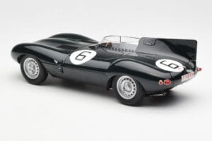 Jaguar D-Type #6 M. Hawthorn / I. Bueb Team Jaguar Cars Ltd 24 Hours of Le Mans 1955 AUTOart 1:18 85586 Fém – 5. kép a 6-ből