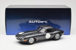 Jaguar E-Type Series 1 Coupe Lightweight Sötétszürke AUTOart 1:18 73647 Fém – 8. kép a 8-ből