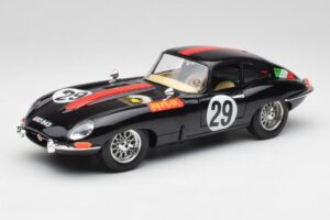 Jaguar E-Type #29 Fekete Bburago 1:18 3018-M4 Fém