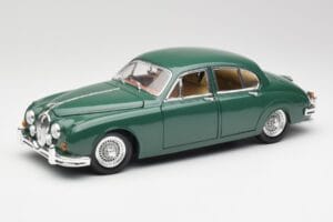 Jaguar Mk II British Racing Zöld Maisto 1:18 50287 Fém