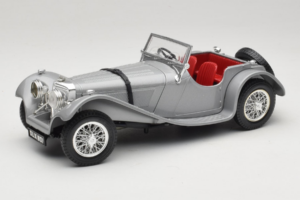 Jaguar SS100 Ezüst Bburago 1:18 3006-M2 Fém