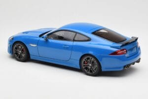 Jaguar XKR-S X150 French Racing Kék AUTOart 1:18 73641 Fém – 7. kép a 8-ből