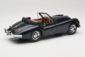 Jaguar XK140 Drophead Coupe Fekete Sun Star 1:18 2802 Fém – 3. kép a 8-ből
