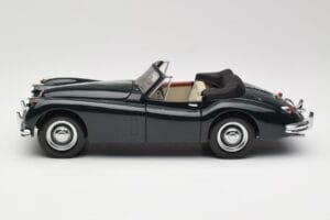 Jaguar XK140 Drophead Coupe Fekete Sun Star 1:18 2802 Fém – 4. kép a 8-ből