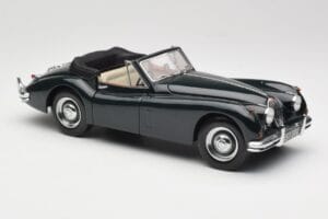 Jaguar XK140 Drophead Coupe Fekete Sun Star 1:18 2802 Fém – 6. kép a 8-ből