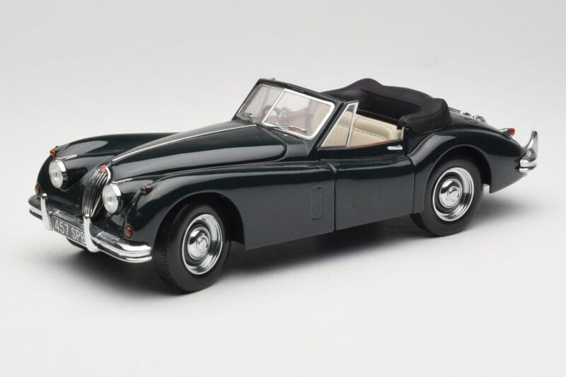 Jaguar XK140 Drophead Coupe Fekete Sun Star 1:18 2802 Fém