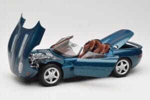 Jaguar XK180 Zöld Maisto 1:18 50337 Fém – 2. kép a 8-ből