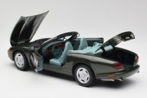Jaguar XKR X100 Kabrió Zöld Maisto 1:18 37800-M1 Fém – 5. kép a 8-ből