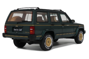 Jeep Cherokee XJ Limited Hunter Green Otto 1:18 OT1204 Gyanta – 5. kép a 5-ből