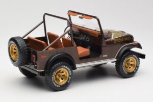 Jeep CJ-7 Golden Eagle Zöld MCG 1:18 MCG18109 Fém – 2. kép a 6-ből