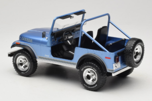 Jeep CJ-7 Laredo Kék MCG 1:18 MCG18553 Fém – 5. kép a 6-ből
