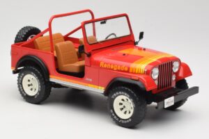Jeep CJ-7 Renegade Piros MCG 1:18 MCG18110 Fém – 4. kép a 6-ből