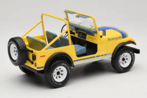 Jeep CJ-7 Renegade Sárga MCG 1:18 MCG18552 Fém – 2. kép a 6-ből
