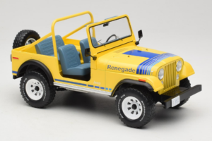 Jeep CJ-7 Renegade Sárga MCG 1:18 MCG18552 Fém – 4. kép a 6-ből