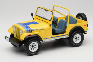 Jeep CJ-7 Renegade Sárga MCG 1:18 MCG18552 Fém