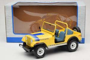 Jeep CJ-7 Renegade Sárga MCG 1:18 MCG18552 Fém – 6. kép a 6-ből