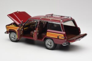 Jeep Grand Wagoneer Classic Piros AUTOart 1:18 74002 Fém – 5. kép a 8-ből