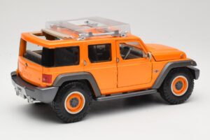 Jeep Rescue Concept Narancssárga Maisto 1:18 36699 Fém – 3. kép a 8-ből