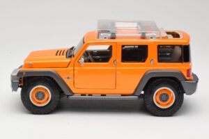 Jeep Rescue Concept Narancssárga Maisto 1:18 36699 Fém – 4. kép a 8-ből