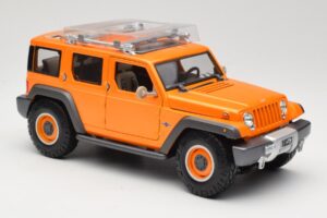 Jeep Rescue Concept Narancssárga Maisto 1:18 36699 Fém – 6. kép a 8-ből