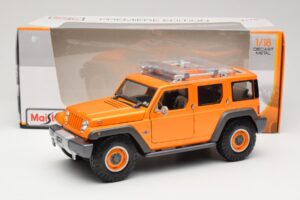 Jeep Rescue Concept Narancssárga Maisto 1:18 36699 Fém – 8. kép a 8-ből
