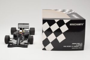 Jordan Ford 191 #32 B. Gachot Paul Ricard Test 15 January 1991 Minichamps 1:18 110910199 Fém – 6. kép a 6-ből