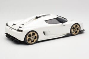 Koenigsegg CC850 Crystal White GT Spirit 1:18 GT903 Gyanta – 2. kép a 6-ből