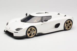 Koenigsegg CC850 Crystal White GT Spirit 1:18 GT903 Gyanta