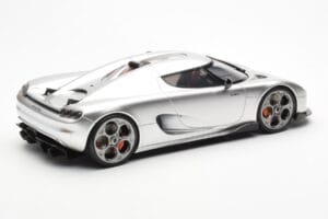 Koenigsegg CC850 Moon Silver GT Spirit 1:18 GT452 Gyanta – 2. kép a 6-ből