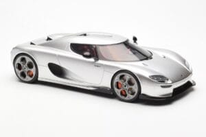 Koenigsegg CC850 Moon Silver GT Spirit 1:18 GT452 Gyanta – 4. kép a 6-ből
