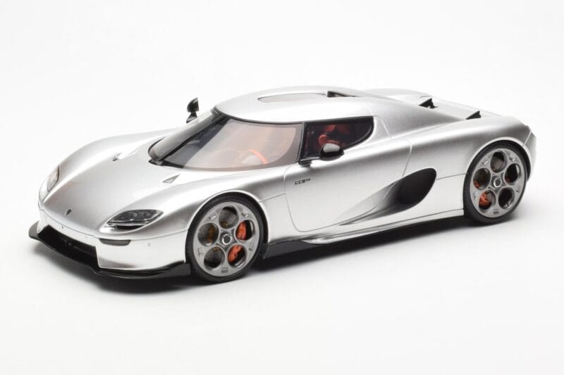 Koenigsegg CC850 Moon Silver GT Spirit 1:18 GT452 Gyanta