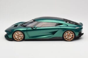 Koenigsegg Gemera Racing Green GT Spirit 1:18 GT888 Gyanta – 3. kép a 5-ből