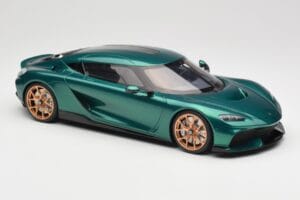 Koenigsegg Gemera Racing Green GT Spirit 1:18 GT888 Gyanta – 4. kép a 5-ből