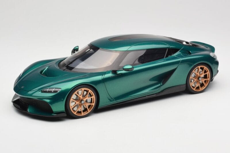 Koenigsegg Gemera Racing Green GT Spirit 1:18 GT888 Gyanta