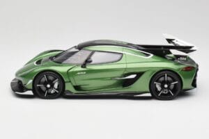 Koenigsegg Jesko Attack Zöld GT Spirit 1:18 GT927 Gyanta – 3. kép a 6-ből