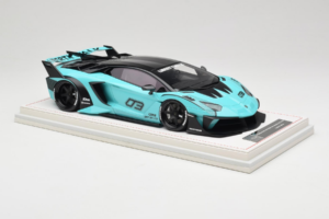 Lamborghini Aventador Liberty Walk LB-Silhouette WORKS GT Evo Mentazöld IVY 1:18 REMC001 Gyanta – 4. kép a 7-ből