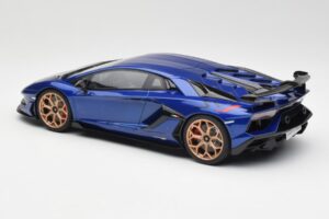 Lamborghini Aventador SVJ Kék GT Spirit 1:18 GTS18512BL Gyanta – 5. kép a 6-ből