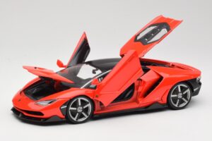 Lamborghini Centenario Piros Maisto 1:18 31386 Fém – 2. kép a 8-ből