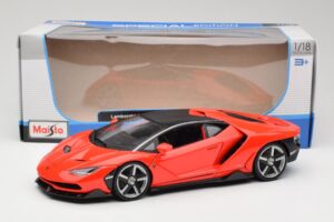 Lamborghini Centenario Piros Maisto 1:18 31386 Fém – 8. kép a 8-ből