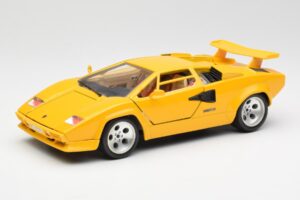 Lamborghini Countach Sárga Bburago 1:18 3037 Fém