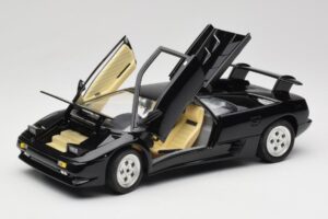 Lamborghini Diablo Fekete Mira 1:18 6107 Fém – 2. kép a 8-ből