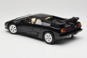 Lamborghini Diablo Fekete Mira 1:18 6107 Fém – 7. kép a 8-ből