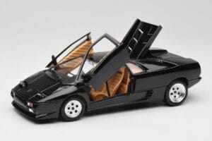 Lamborghini Diablo Fekete Tonka 1:18 09035-M1 Fém – 2. kép a 8-ből