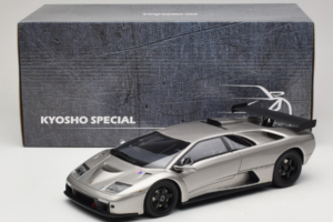 Lamborghini Diablo GT-R Ezüst Kyosho 1:18 KSR18509S Gyanta – 6. kép a 6-ből