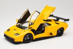 Lamborghini Diablo GTR Sárga Hot Wheels 1:18 53885 Fém – 2. kép a 8-ből