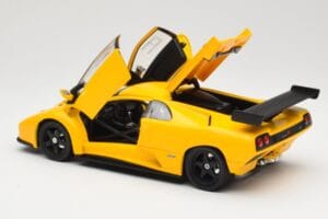 Lamborghini Diablo GTR Sárga Hot Wheels 1:18 53885 Fém – 5. kép a 8-ből