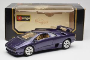 Lamborghini Diablo Lila Maisto 1:18 3028 Fém – 8. kép a 8-ből
