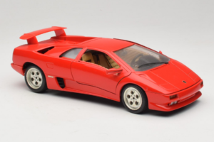 Lamborghini Diablo Piros Bburago 1:18 3041-M1 Fém – 6. kép a 8-ből