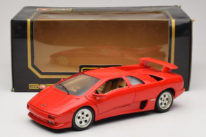 Lamborghini Diablo Piros Bburago 1:18 3041-M1 Fém – 8. kép a 8-ből