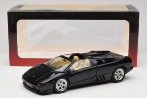 Lamborghini Diablo Roadster Fekete AUTOart 1:18 70093-R1 Fém – 10. kép a 10-ből